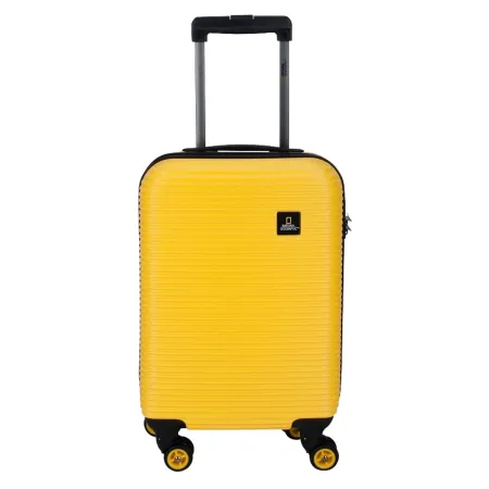Mała walizka National Geographic Abroad żółta 30l